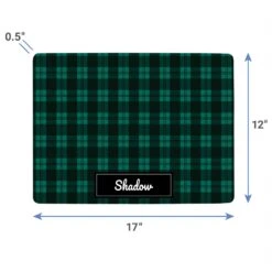 Frisco Plaid Personalized Dog & Cat Placemat 8 Frisco Plaid Personalized Dog & Cat Placemat -Frisco 299564 PT3. AC SS1800 V1636120294