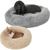 Frisco Eyelash Cat & Dog Bolster Bed & Frisco Eyelash Cat & Dog Bolster Bed