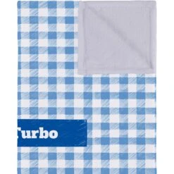 Frisco Personalized Gingham Plaid Soft Fleece Cat & Dog Blanket, 30" X 40" -Frisco 304001 PT2. AC SS1800 V1637608944