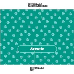 Frisco Personalized Paws Soft Fleece Cat & Dog Blanket, 30" X 40" -Frisco 304007 PT3. AC SS1800 V1637609345