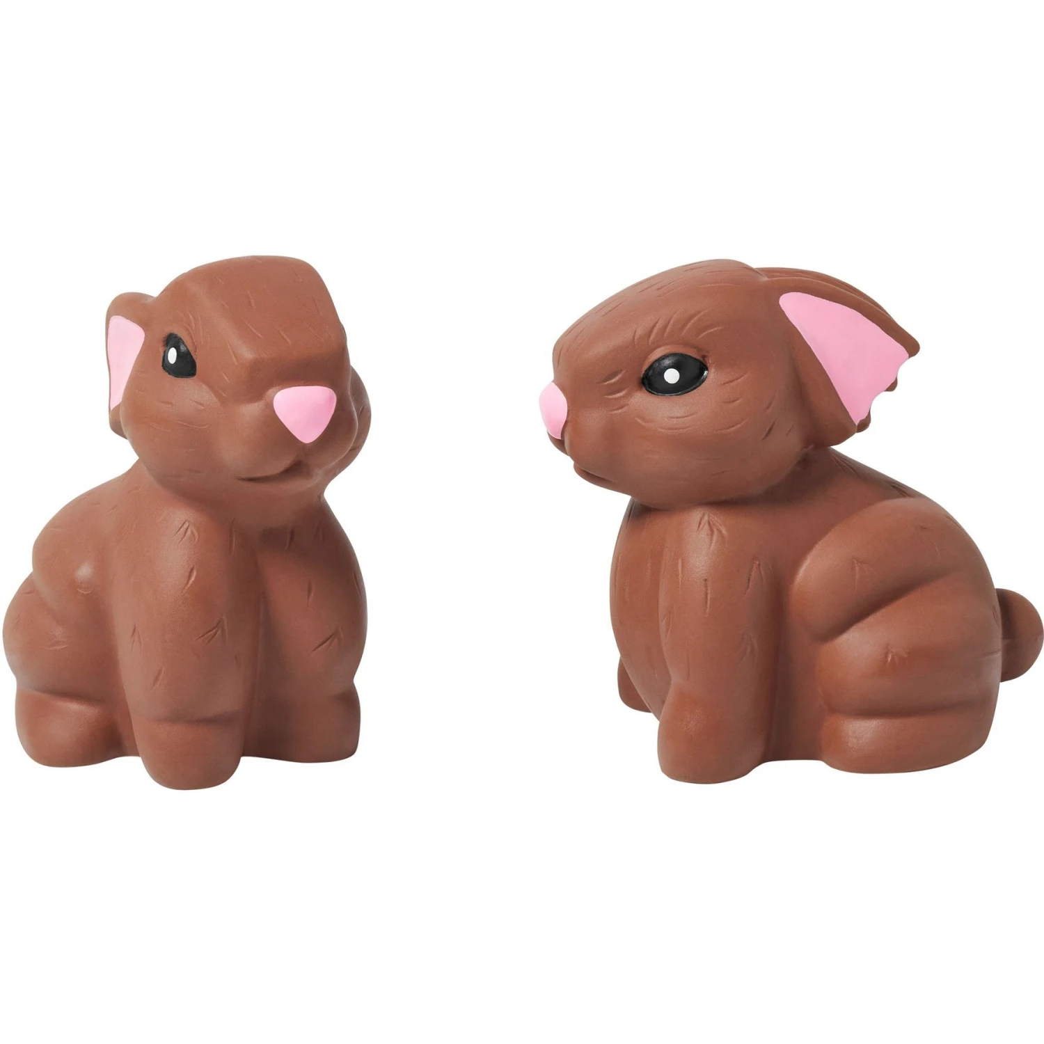 Frisco Easter Chocolate Bunnies Latex Squeaky Dog Toy 1 Frisco Easter Chocolate Bunnies Latex Squeaky Dog Toy