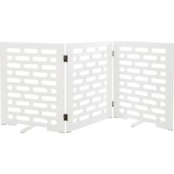 Frisco Deco Horizontal Lines 3-Panel Dog Gate -Frisco 305157 PT2. AC SS1800 V1639669054