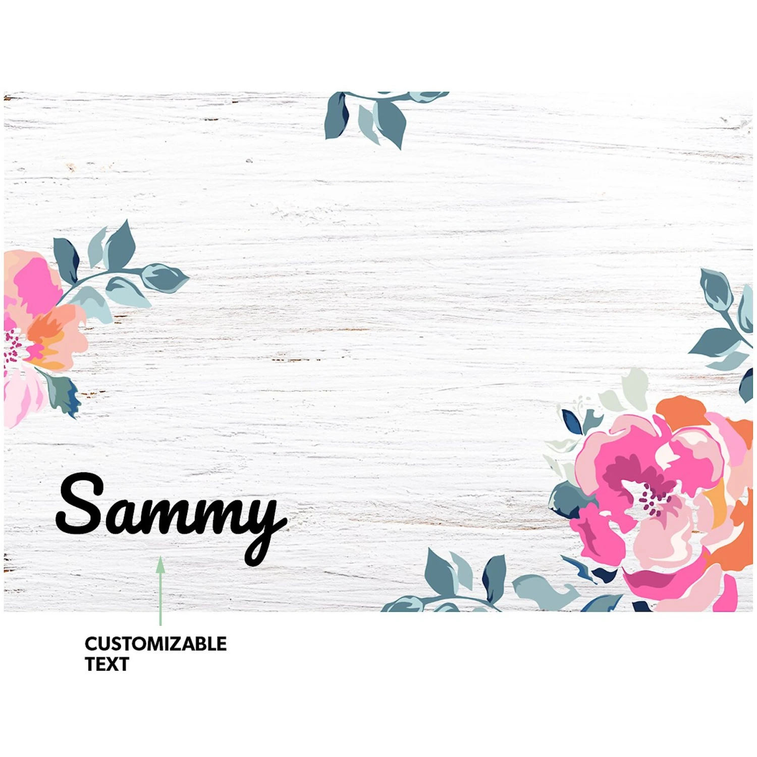 Frisco Personalized Rustic Dog & Cat Placemat 2 Frisco Personalized Rustic Dog & Cat Placemat - Image 2