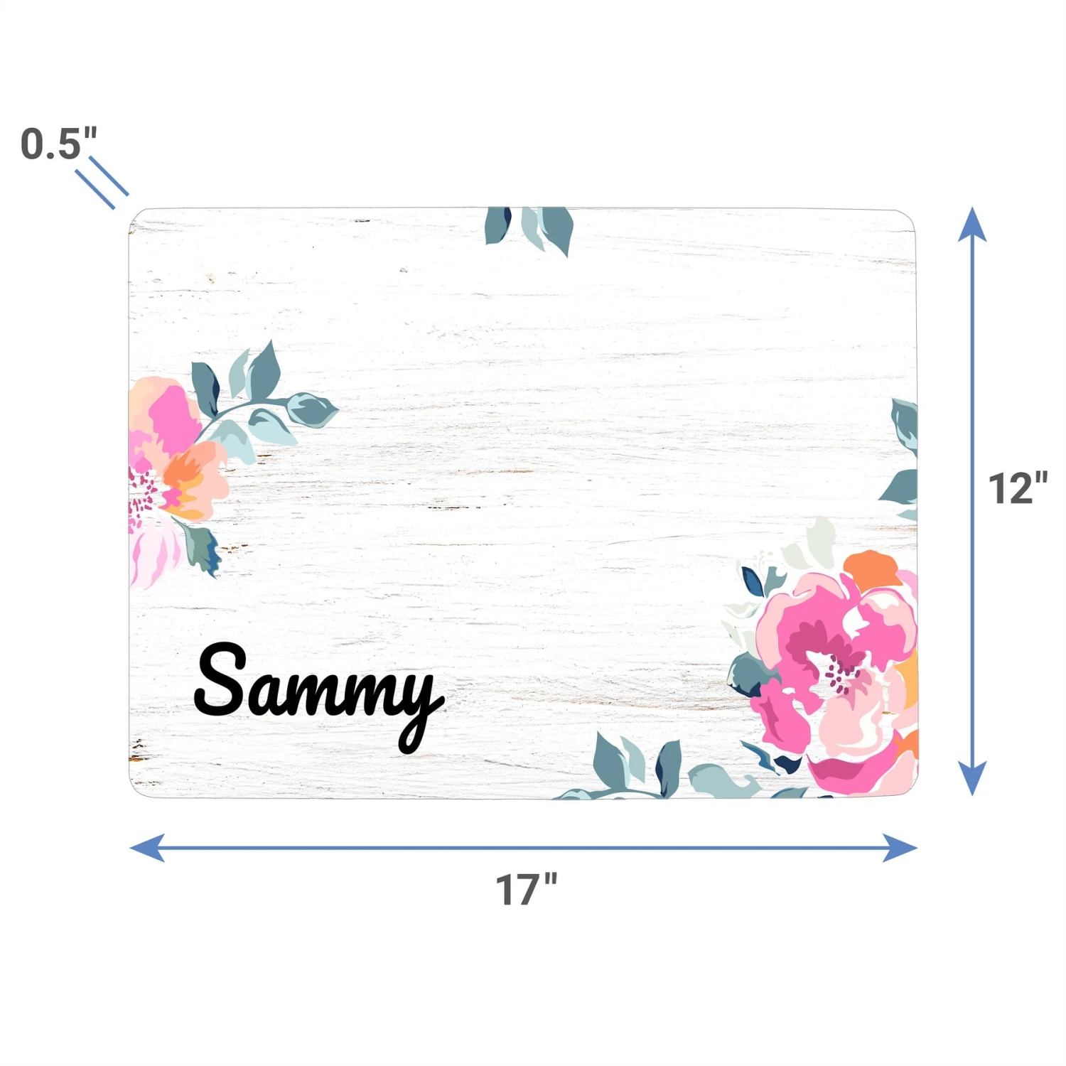 Frisco Personalized Rustic Dog & Cat Placemat 4 Frisco Personalized Rustic Dog & Cat Placemat - Image 4