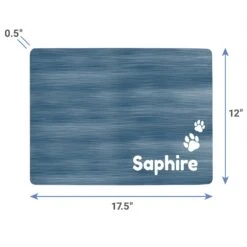 Frisco Personalized Heathered Dog & Cat Placemat -Frisco 306758 PT3. AC SS1800 V1639492603
