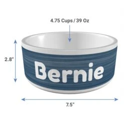 Frisco Personalized Heathered Ceramic Dog Bowl, 4.75-cup, 38oz 8 Frisco Personalized Heathered Ceramic Dog Bowl, 4.75-cup, 38oz -Frisco 306767 PT3. AC SS1800 V1636036369