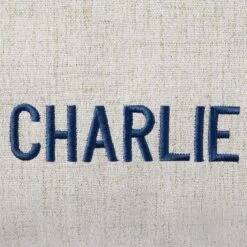 Frisco Personalized Knife Edge Bed, Beige Linen, X-Large -Frisco 311760 PT4. AC SS1800 V1630593991