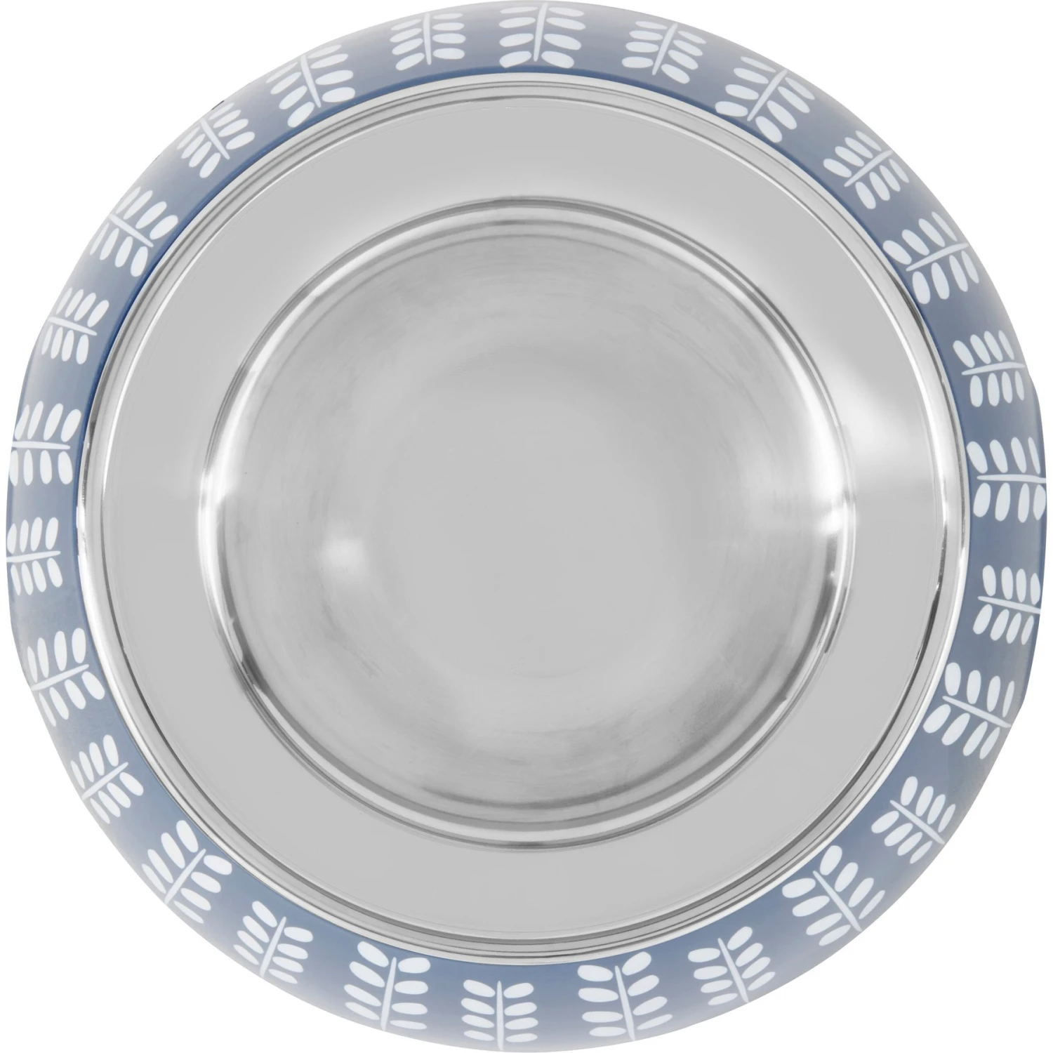 Frisco Leaf Design Stainless Steel Dog & Cat Bowl 5 Frisco Leaf Design Stainless Steel Dog & Cat Bowl - Image 5