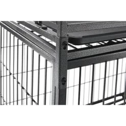 Frisco Ultimate Lightweight Heavy Duty Foldable & Stackable Steel Metal Single Door Dog Crate -Frisco 326416 PT6. AC SS1800 V1646859905