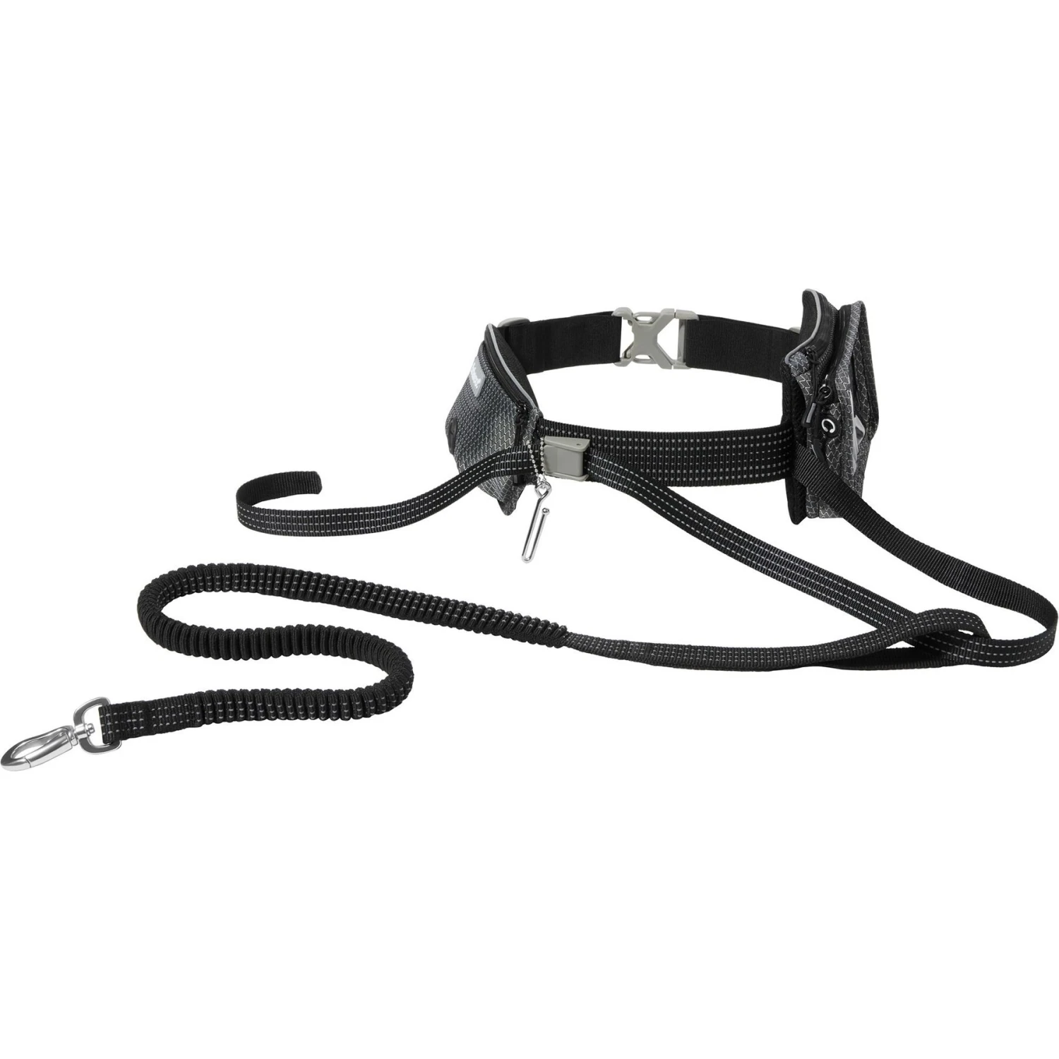 Frisco Outdoor Running Belt With Bungee Dog Leash 1 Frisco Outdoor Running Belt With Bungee Dog Leash
