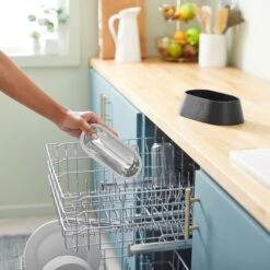 Frisco Long Eared Breed Stainless Steel Dog Bowl, Black, 2 Cup 10 Frisco Long Eared Breed Stainless Steel Dog Bowl, Black, 2 Cup -Frisco 331530 PT6. AC SS1800 V1657656874