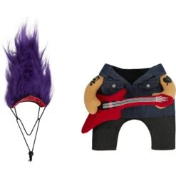 Frisco Front Walking Punk Rocker Dog & Cat Costume -Frisco 335087 PT4. AC SS1800 V1658348321