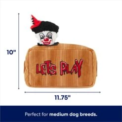 Frisco Halloween Scary Toy Box Hide & Seek Puzzle Plush Squeaky Dog Toy -Frisco 344160 PT1. AC SS1800 V1689878507