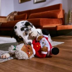 Frisco Holiday Mrs. Claus Plush Squeaky Dog Toy -Frisco 360917 PT3. AC SS1800 V1661874360