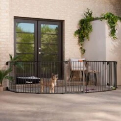 Frisco Outdoor Galvanized Steel 8-Panel Configurable Gate And Playpen With Oxford Roof 13 Frisco Outdoor Galvanized Steel 8-Panel Configurable Gate And Playpen With Oxford Roof -Frisco 507086 PT4. AC SS1800 V1668631346