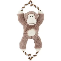 Frisco Forest Friends Stuffing-Free Skinny Plush Squeaky Dog Toy + 3 Items -Frisco 582478 PT5. AC SS1800 V1658238980