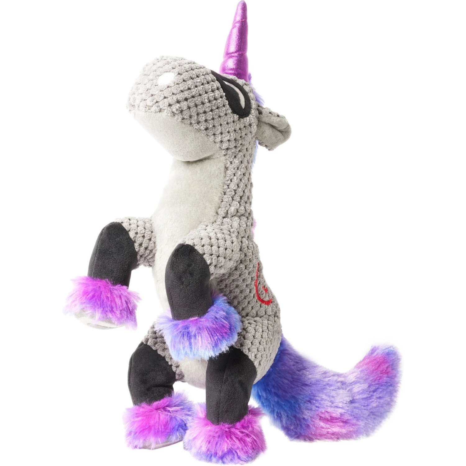 Frisco Halloween Midnight Unicorn Plush Squeaky Dog Toy 1 Frisco Halloween Midnight Unicorn Plush Squeaky Dog Toy