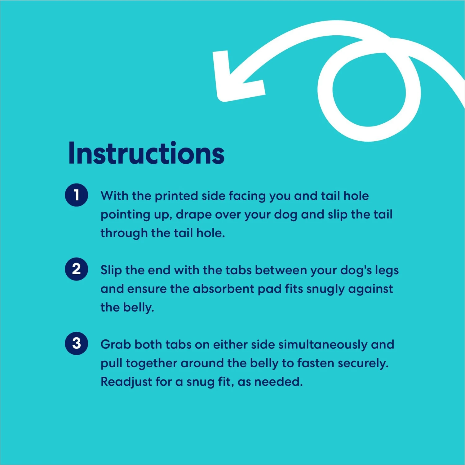 Frisco Washable Female Dog Diaper 5 Frisco Washable Female Dog Diaper - Image 5