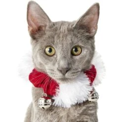 Frisco Holiday Dog & Cat Santa Hat, 1 Count & Frisco Jingle Bells Dog & Cat Holiday Collar With Bells, 1 Count -Frisco 986254 PT6. AC SS1800 V1698258115